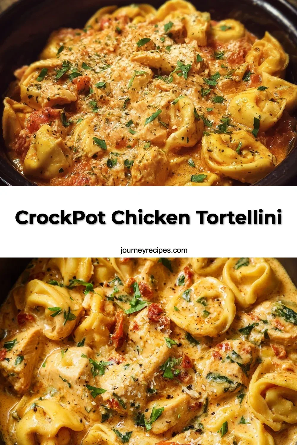 CrockPot Chicken Tortellini