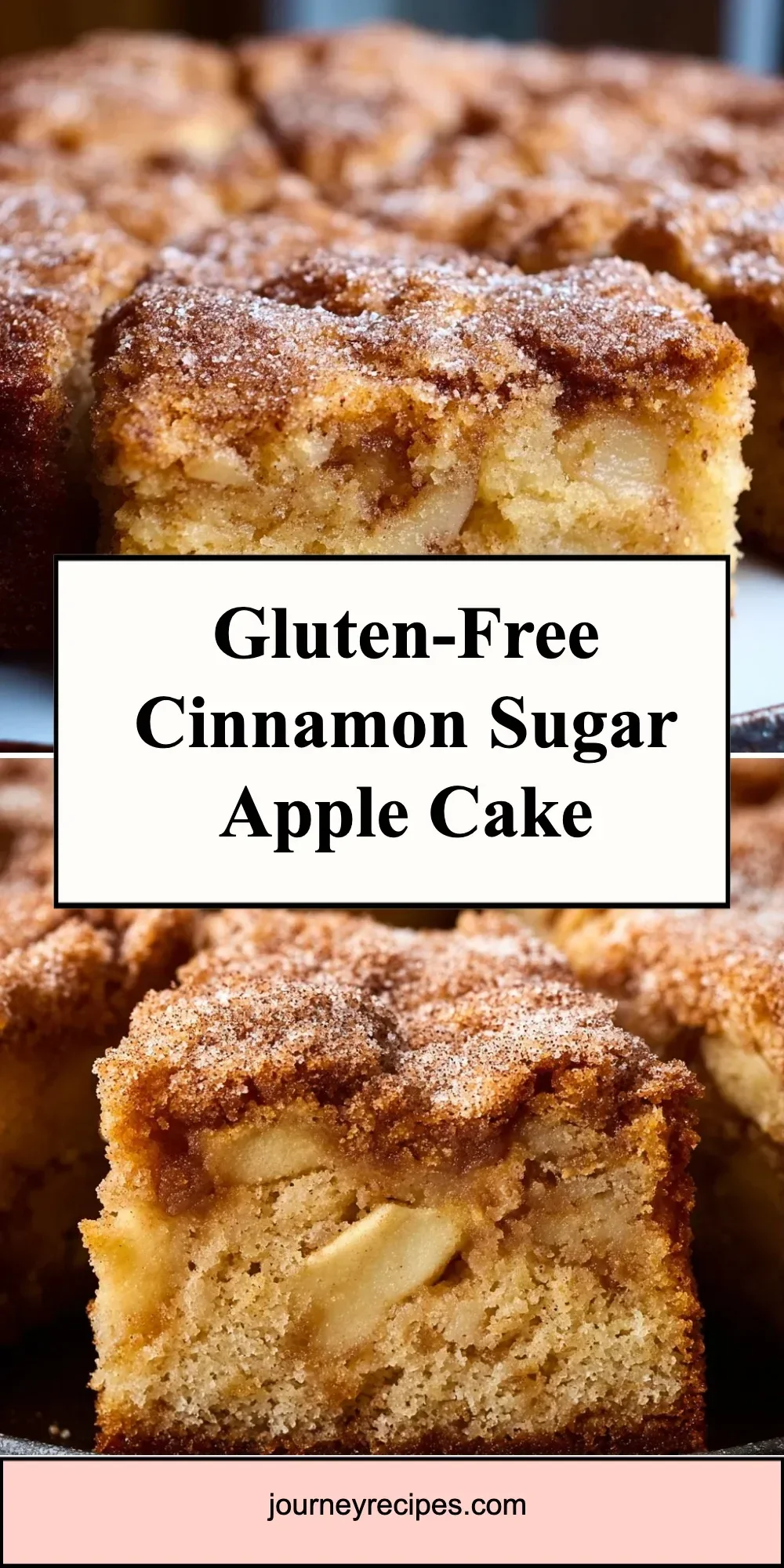 Gluten-Free Cinnamon Sugar Apple Cake