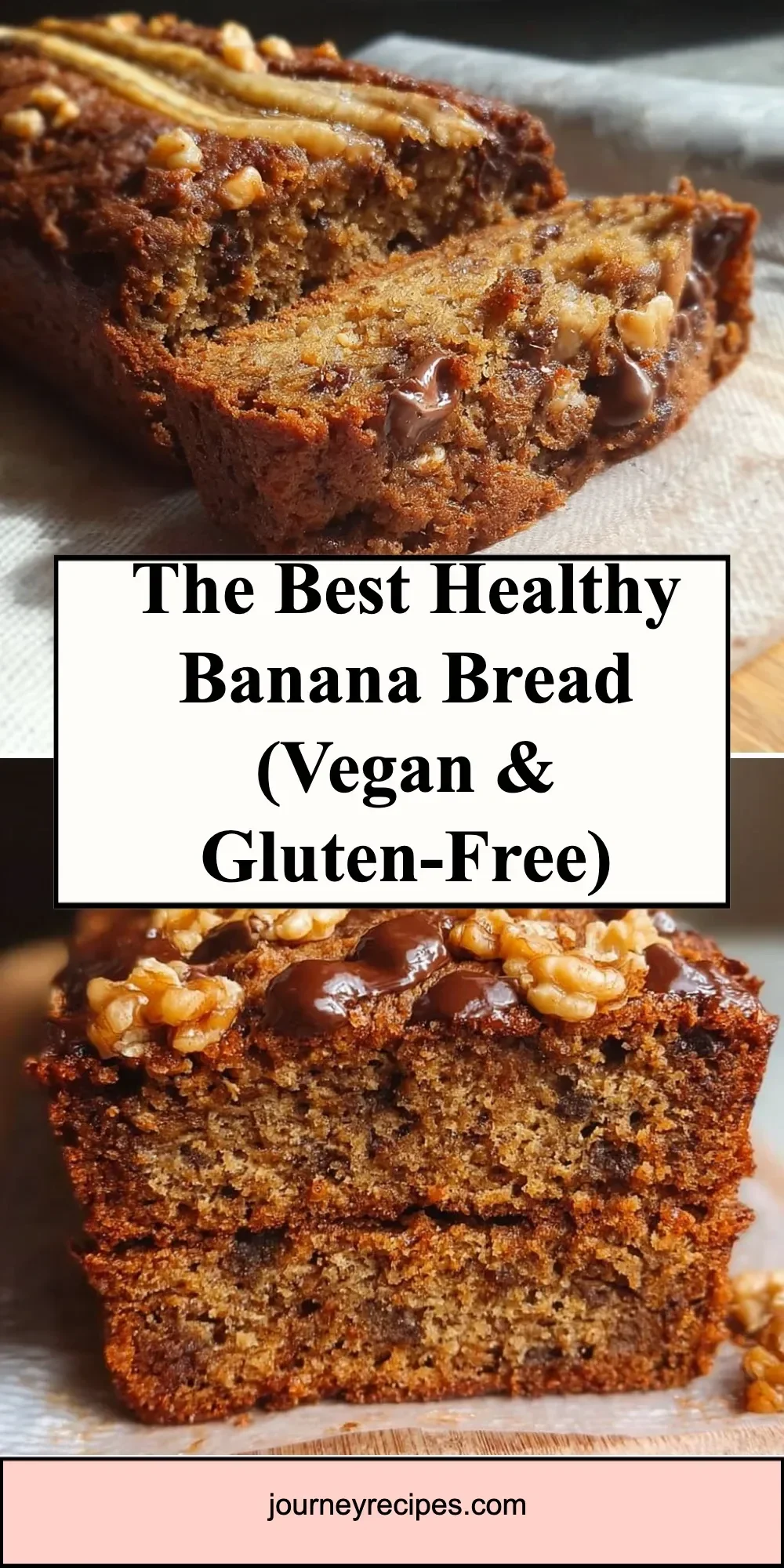 The Best Healthy Banana Bread (Vegan & Gluten-Free)