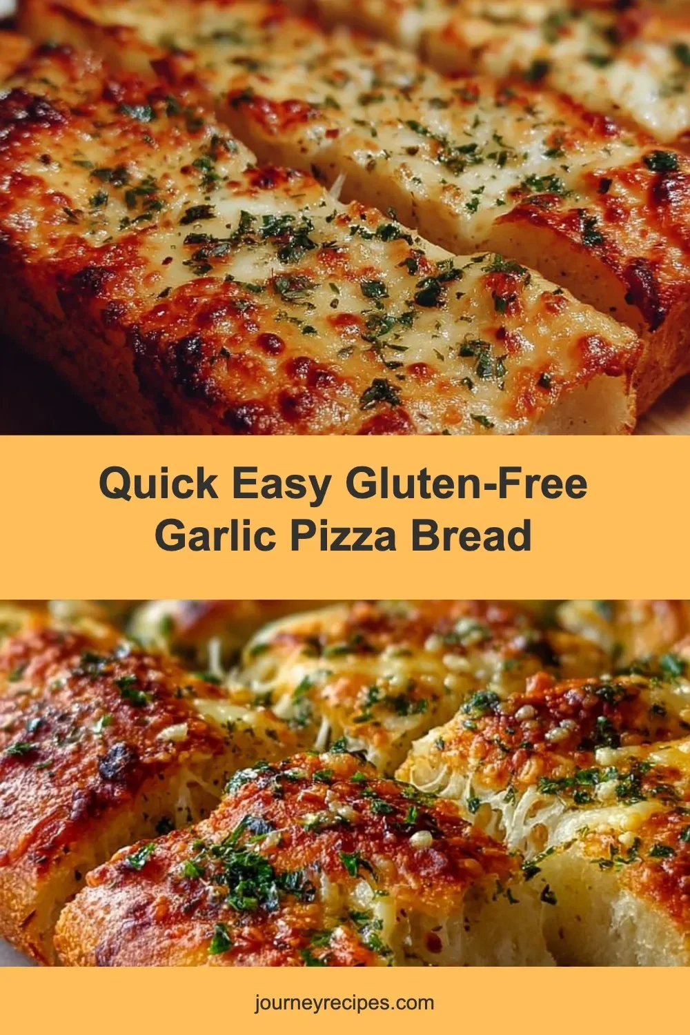 Quick Easy Gluten-Free Garlic Pizza Bread