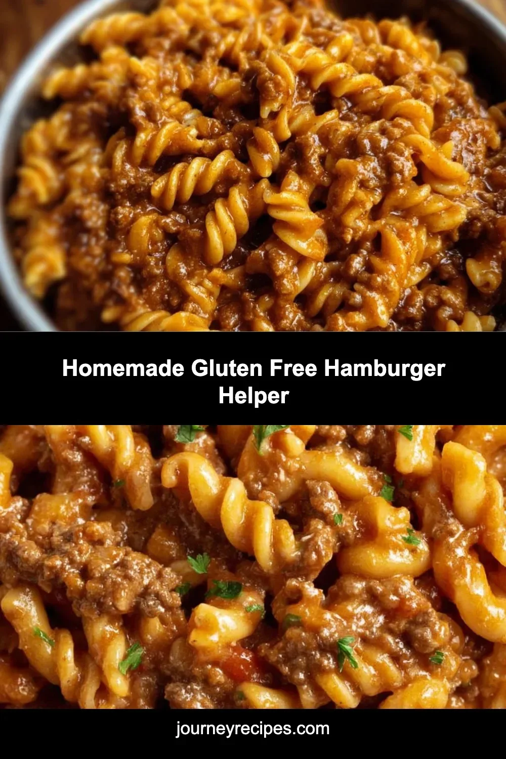 Homemade Gluten Free Hamburger Helper