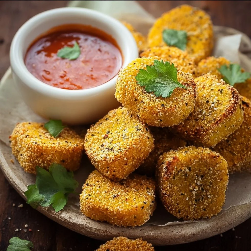Healthy Vegan Chickpea Nuggets