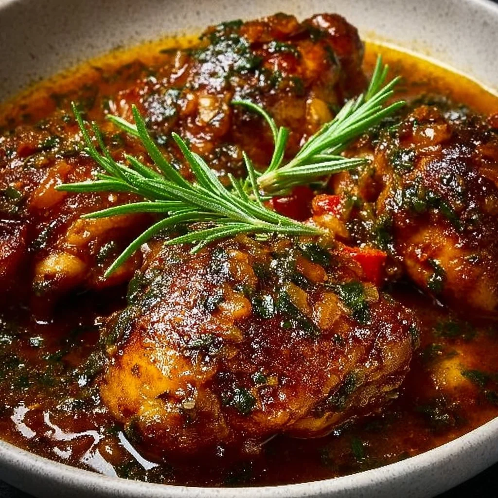 Braised Catalina Chicken