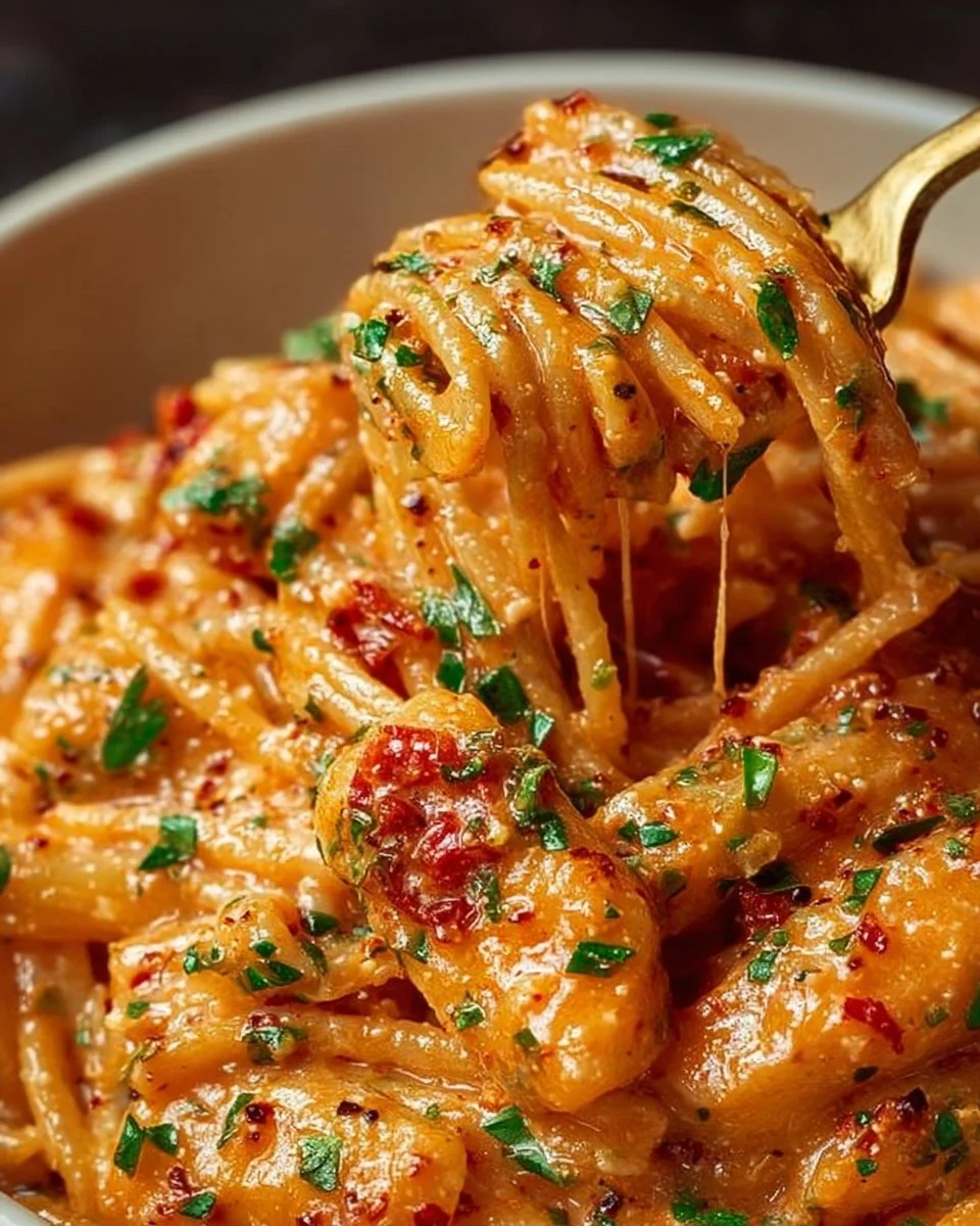 Creamy Tomato Garlic Pasta