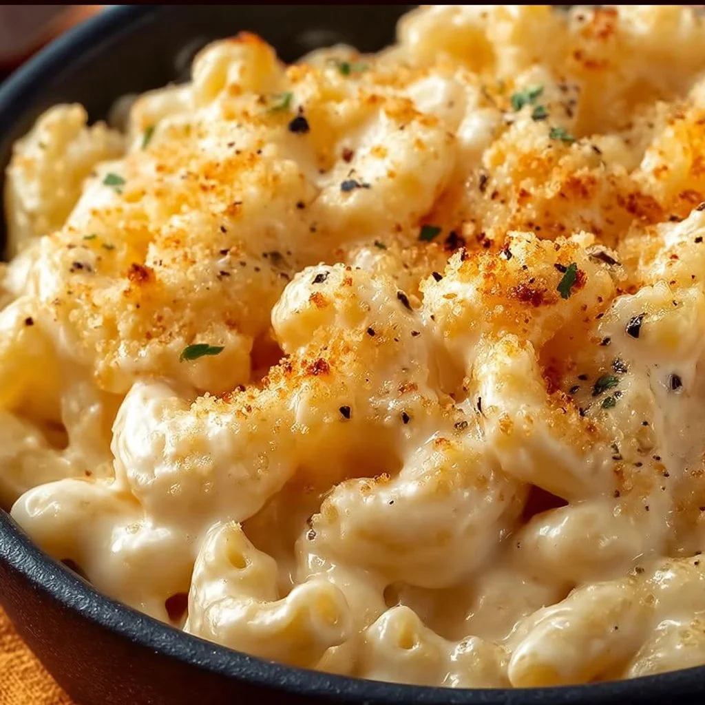Creamy White Cheddar Mac and Cheese