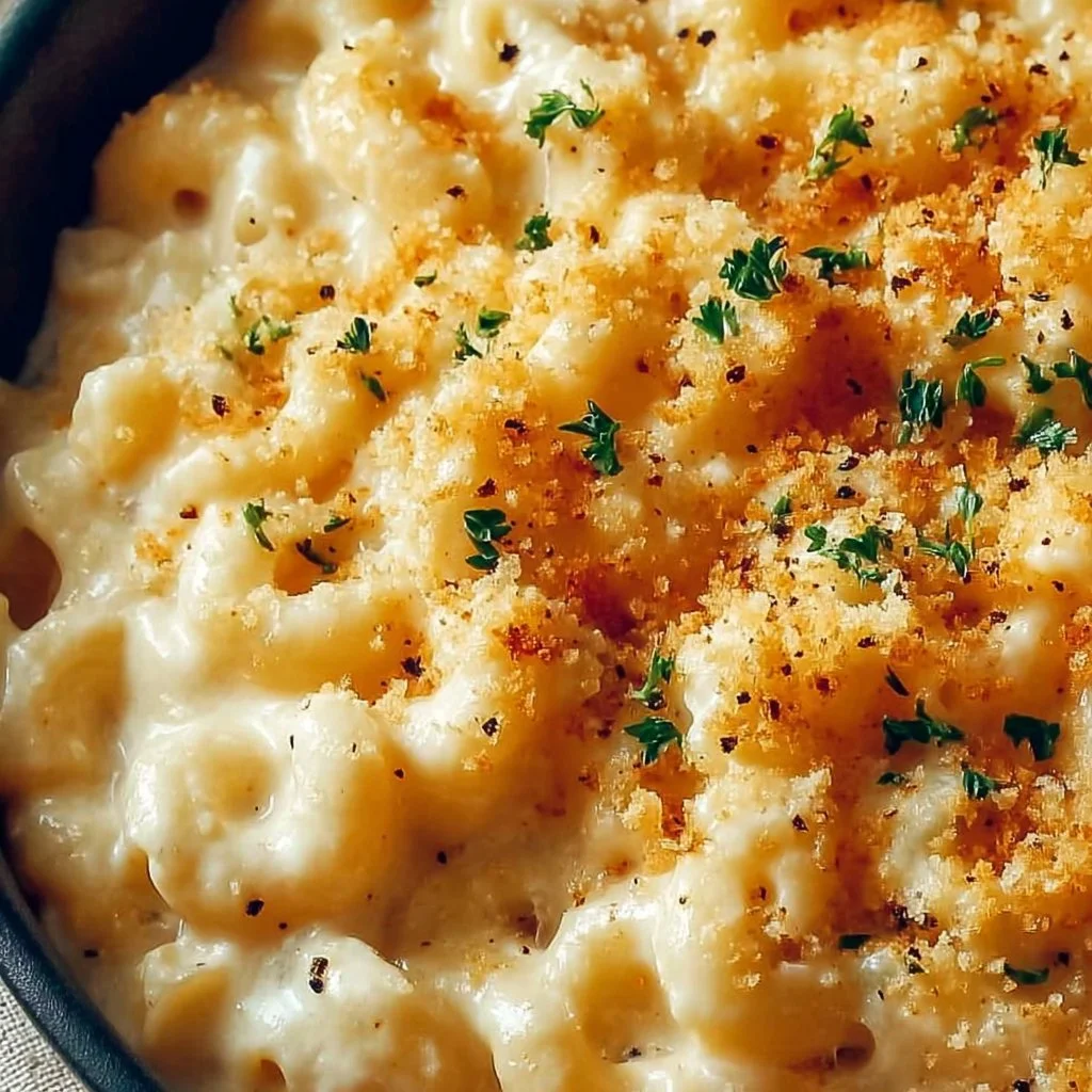 Creamy White Cheddar Mac and Cheese