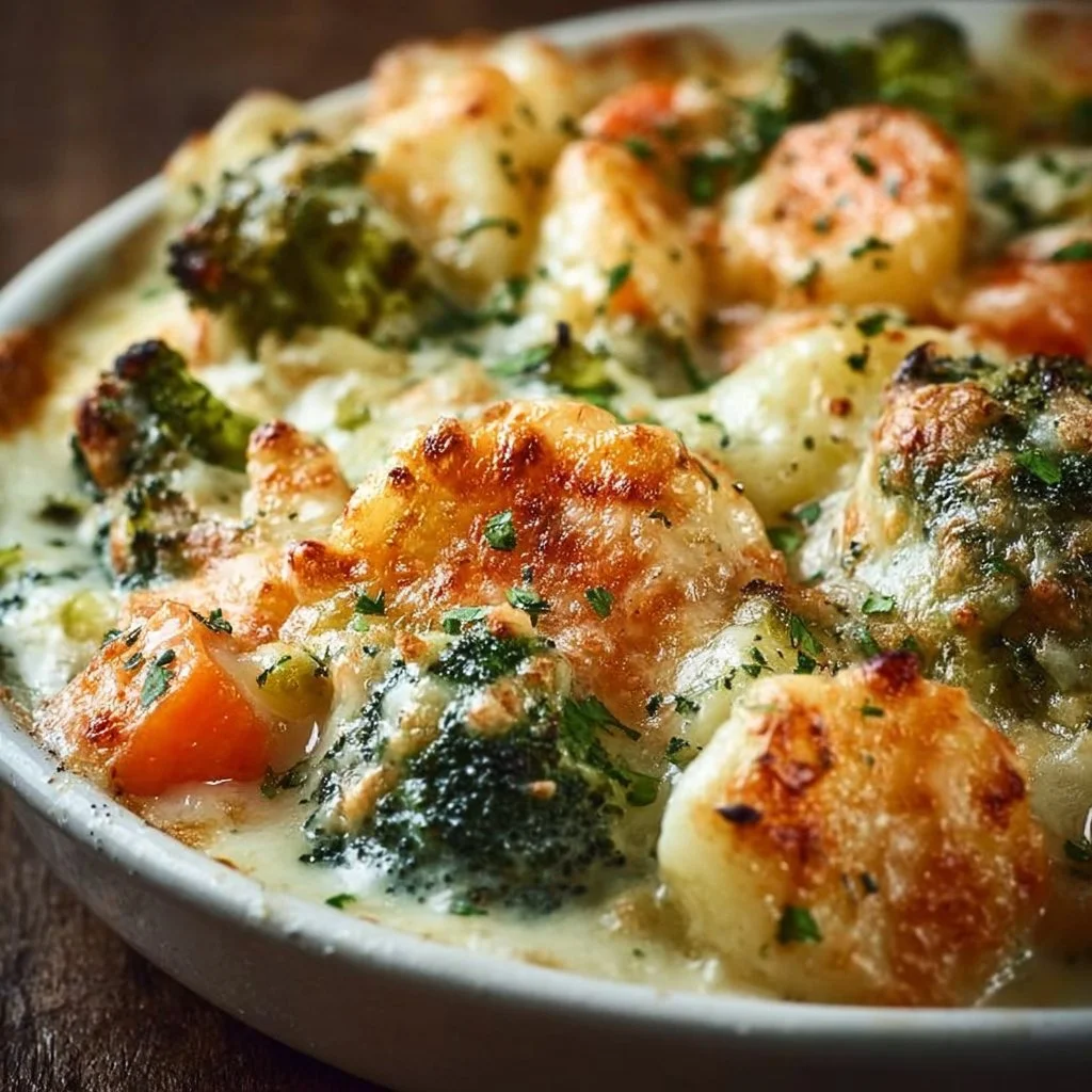 Creamy Winter Vegetable Casserole