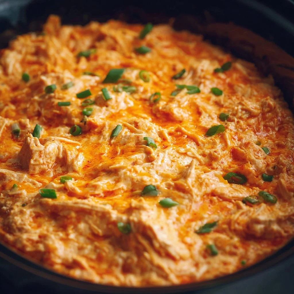 Crockpot Buffalo Chicken Dip