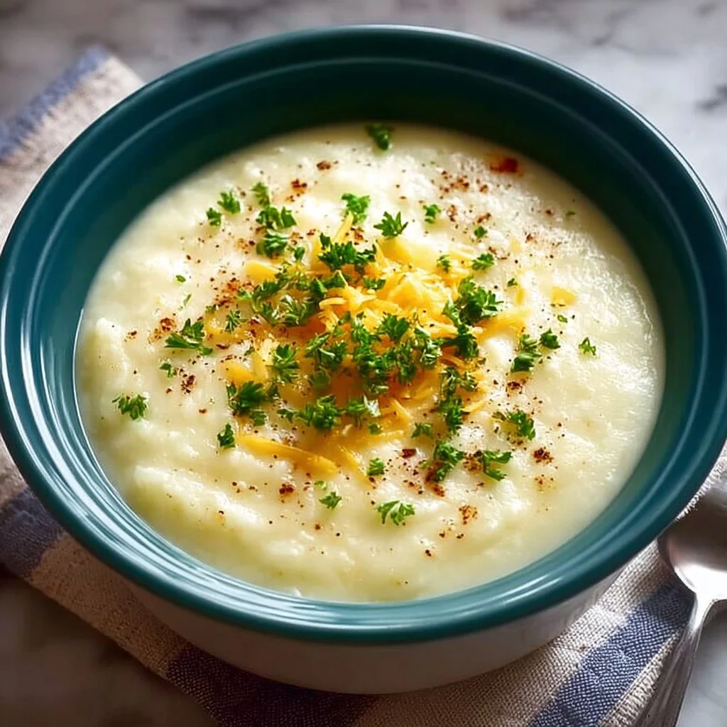 Garlic Mashed Potato Soup