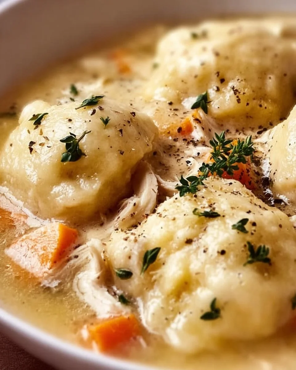 Gluten Free Chicken and Dumplings