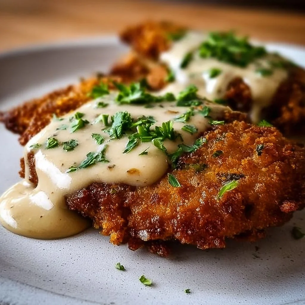 Delicious Keto Chicken Fried Steak served with keto-friendly sides.
