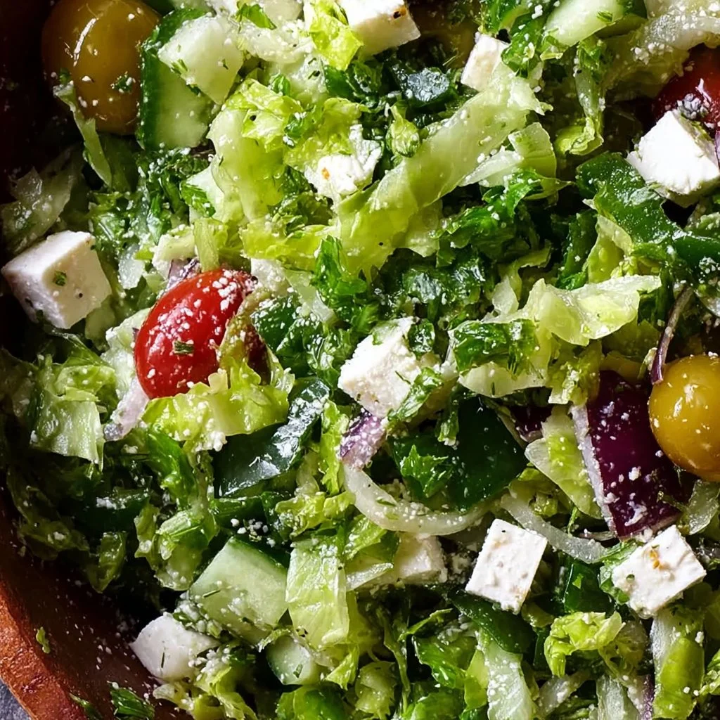 Lettuce Salad (Greek Salad)