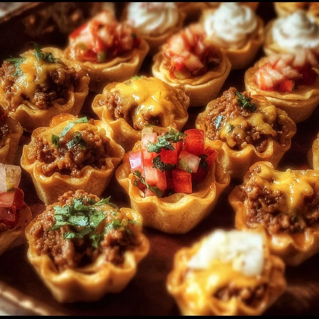 A platter of assorted party bites, perfect for gatherings and celebrations.