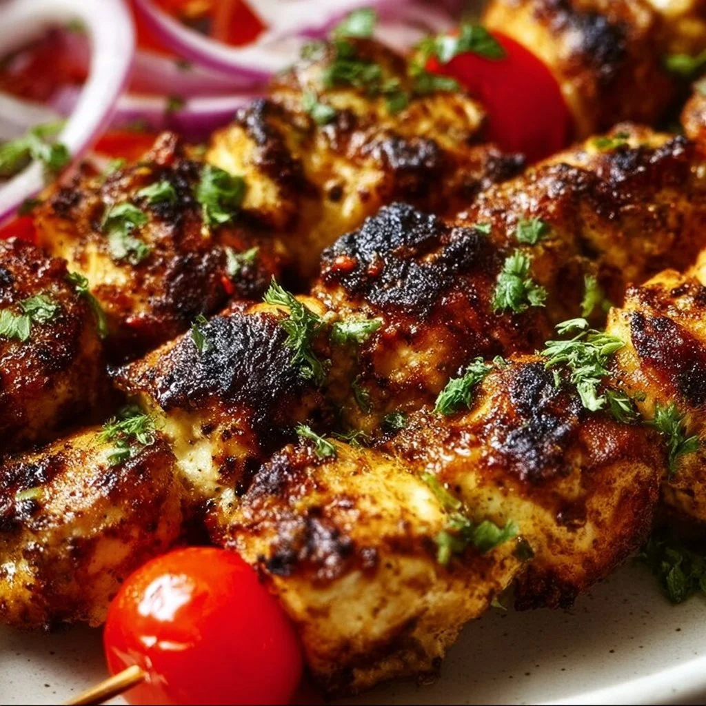 Persian Chicken Kabobs