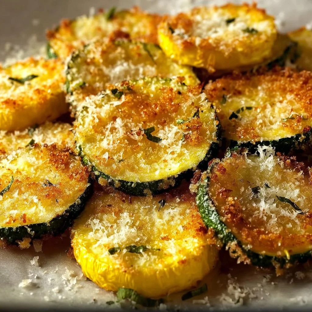 Roasted Summer Squash with Parmesan
