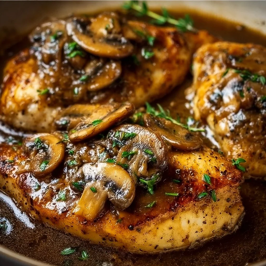 Savory Chicken Marsala