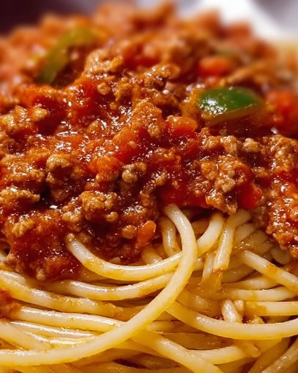 Spaghetti with Meat Sauce