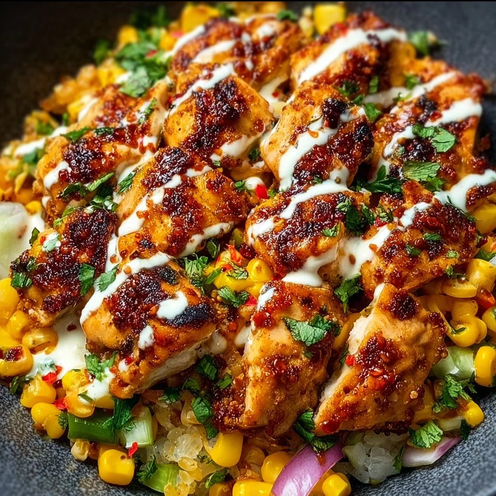 Tasty Street Corn Chicken Bowl