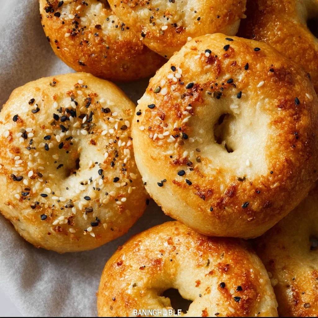3 Ingredient Air Fryer Bagels