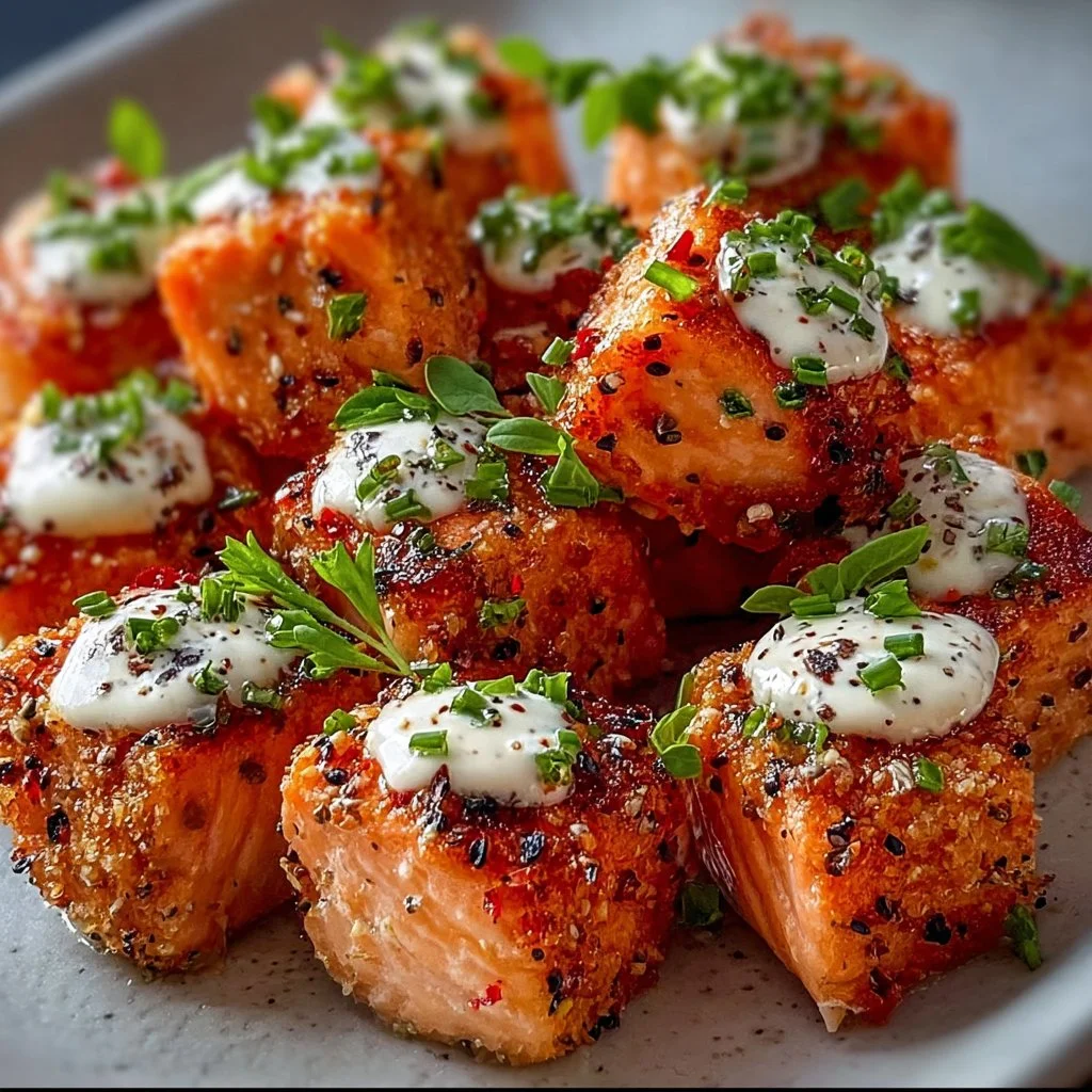 Bang Bang Salmon Bites