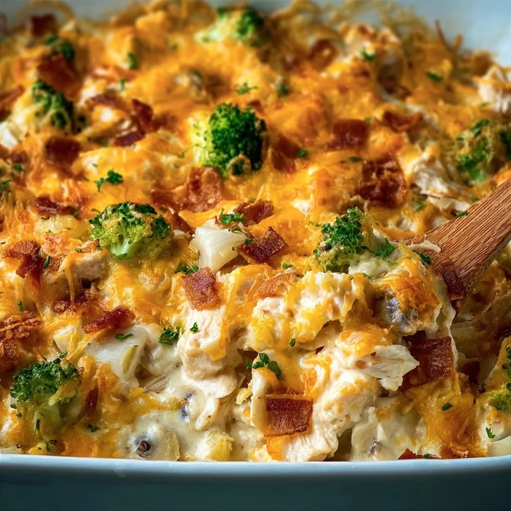 Creamy Low Carb Chicken Casserole