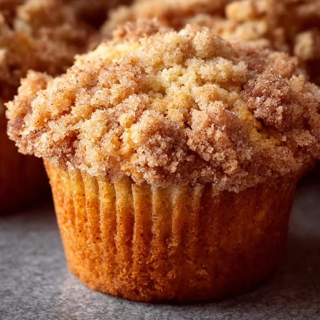 Gluten Free Cinnamon Crumble Muffins