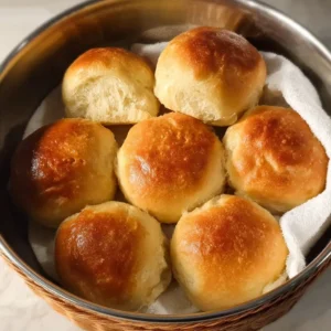 Gluten free dinner rolls fresh out of the oven