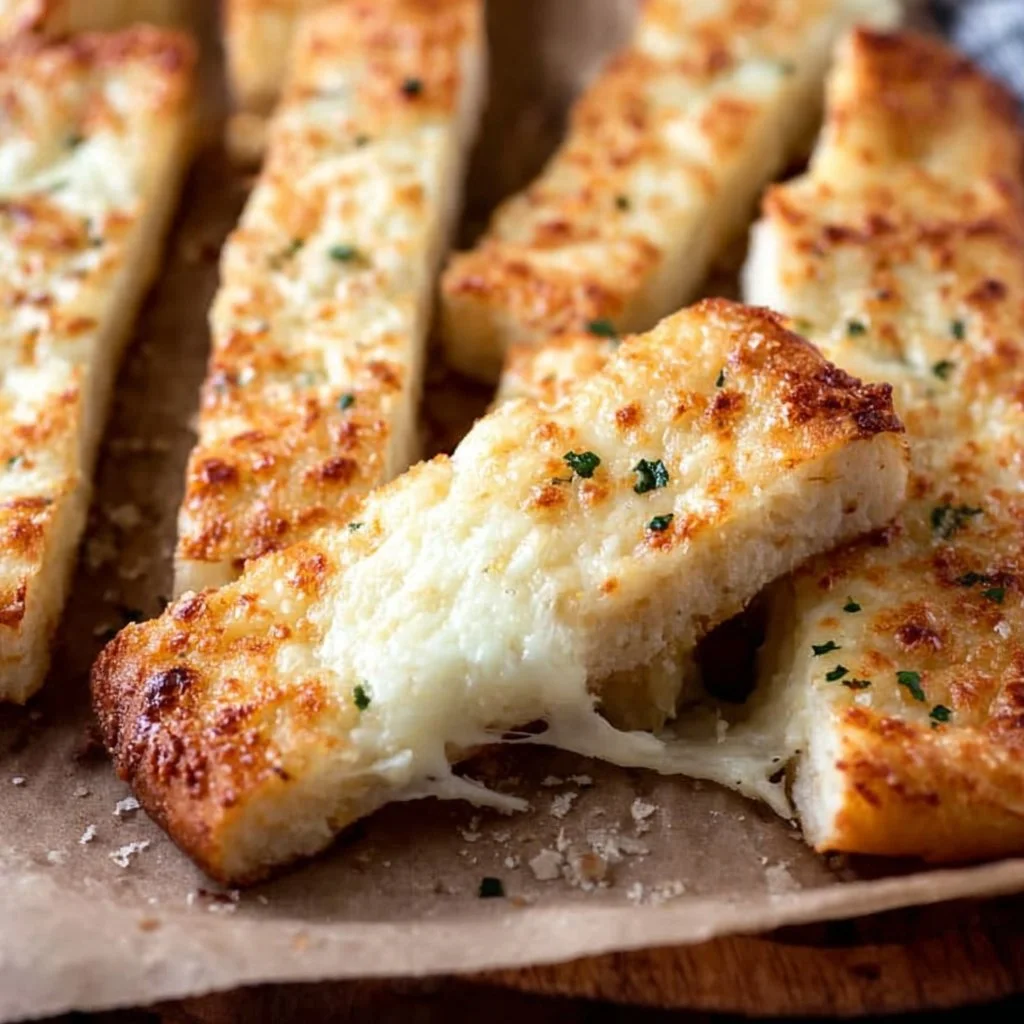 Gluten Free Garlic Pizza Breadsticks