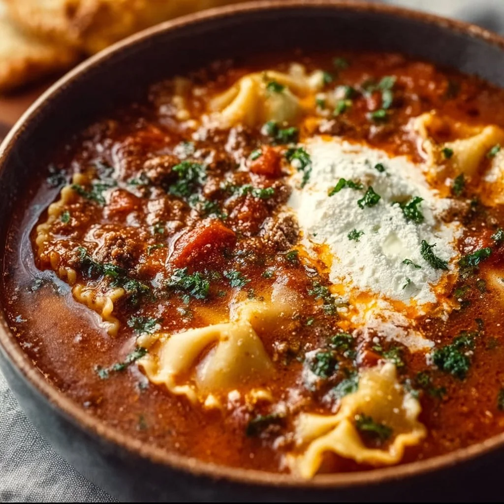 Gluten Free Lasagna Soup