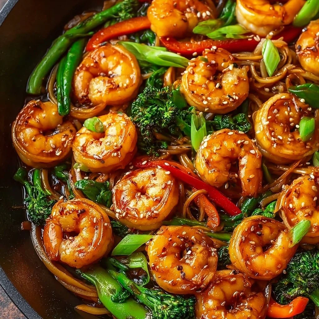 High-Protein One-Pan Shrimp Stir Fry