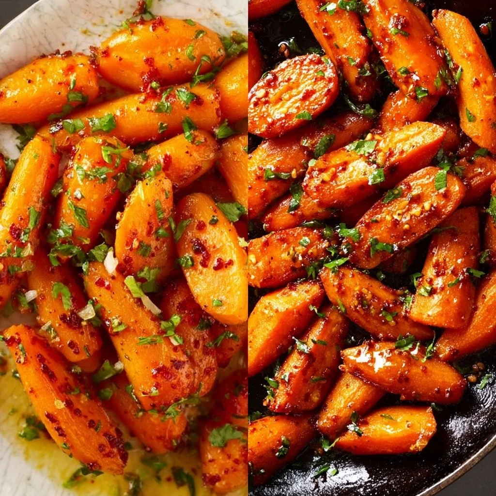 Honey Harissa Carrots