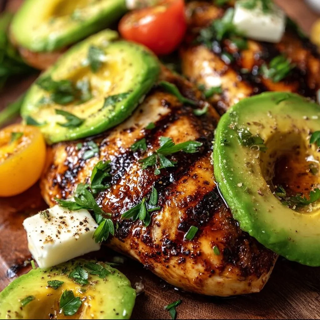 Juicy Grilled California Avocado Chicken