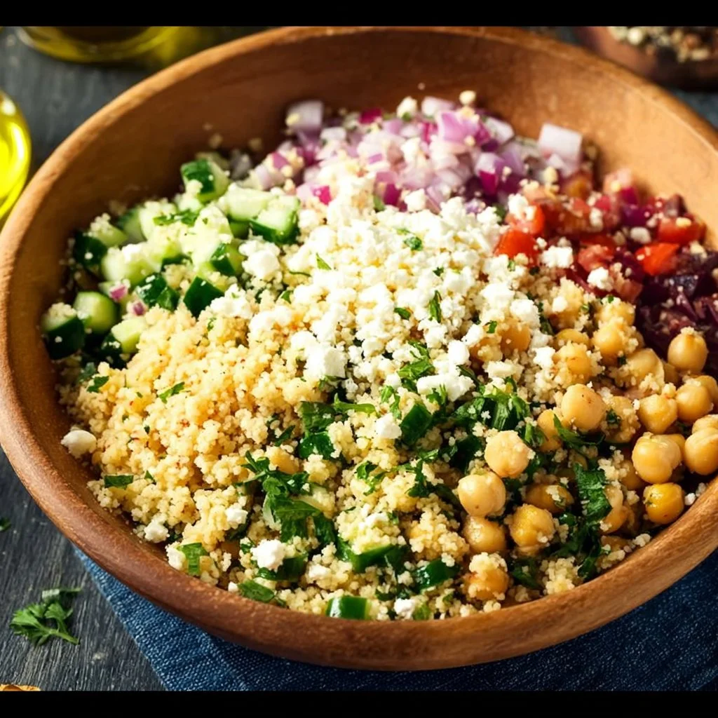 Mediterranean Couscous Salad
