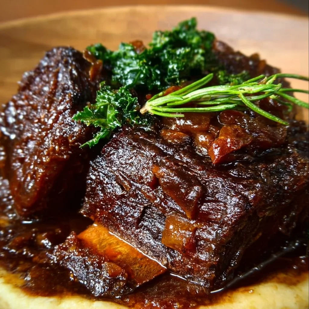 Slow-Braised Beef Short Ribs