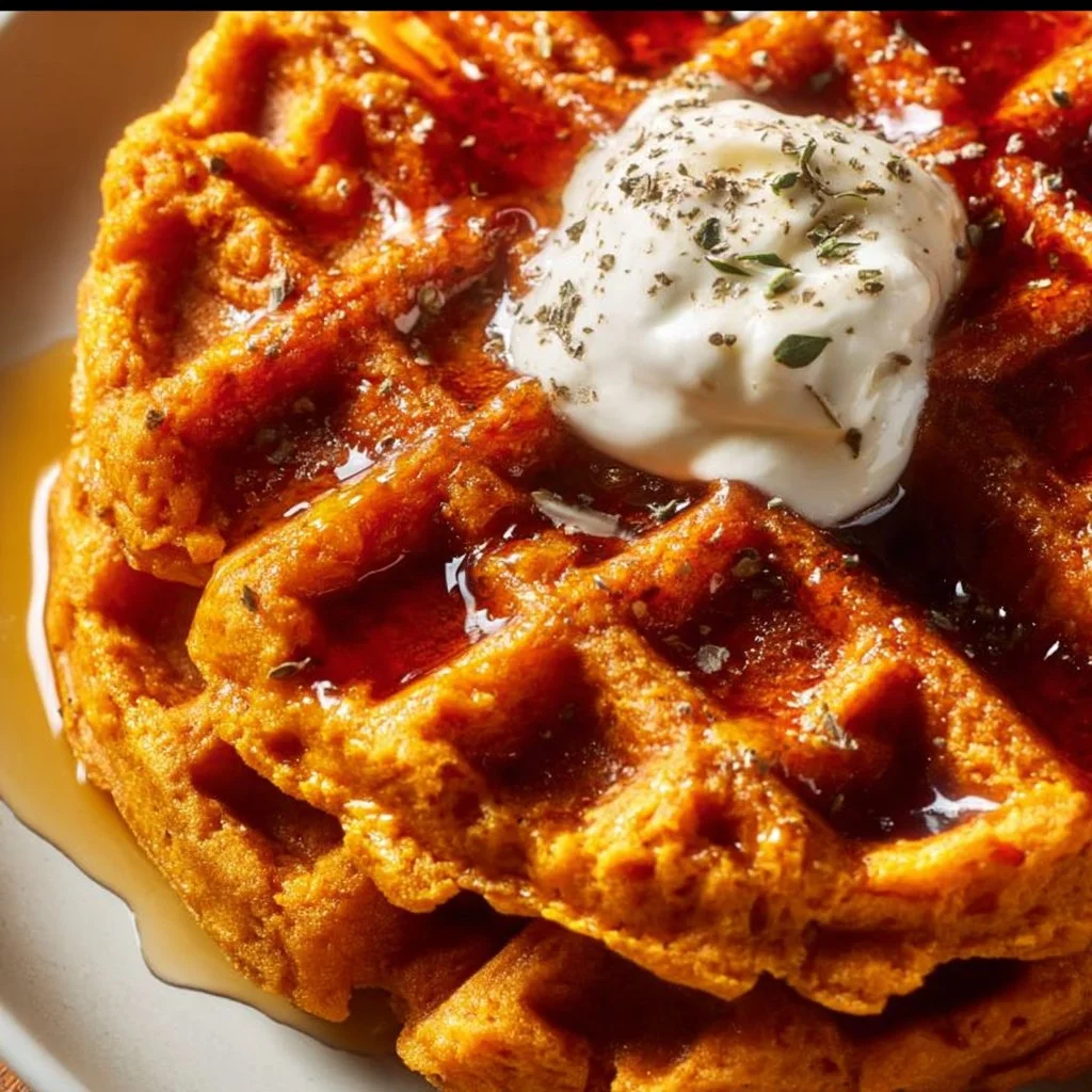 Sweet Potato Waffles