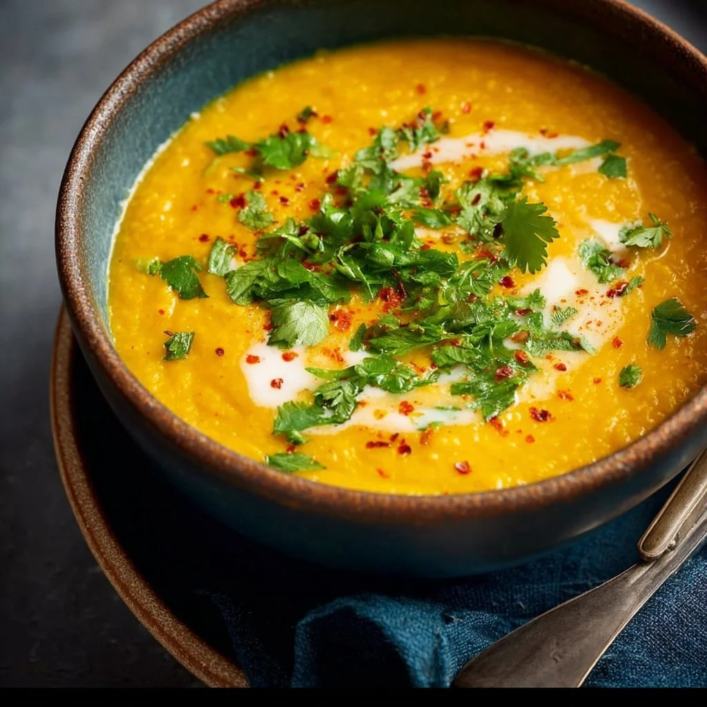 Thai-Inspired Coconut Lentil Soup