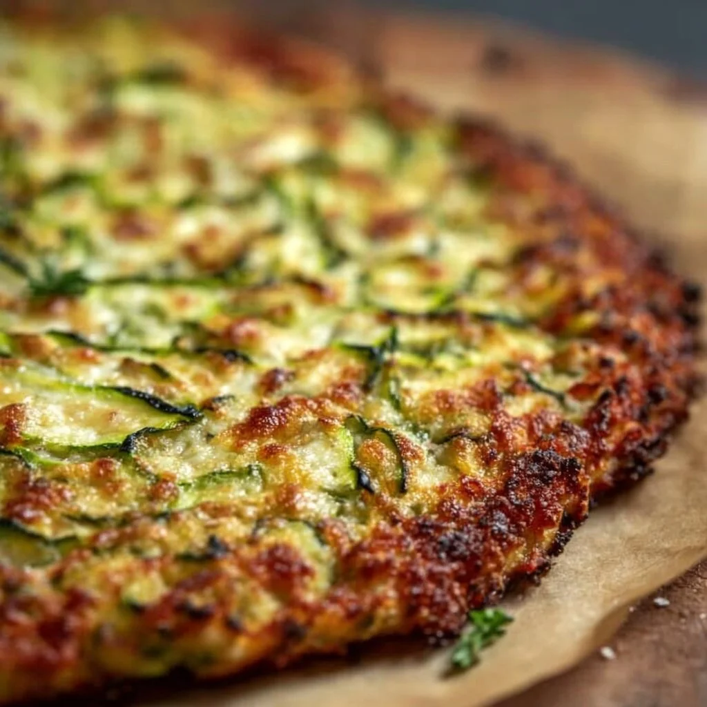 Zucchini Pizza Crust Recipe